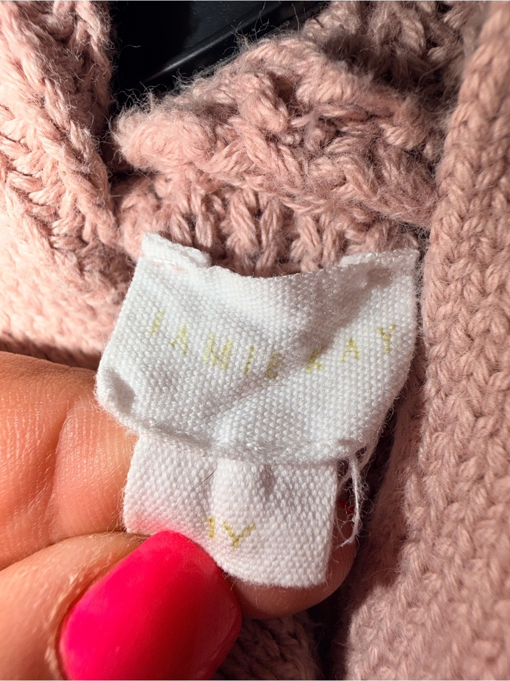 ✨ Jamie Kay Pink Cotton Hooded Cardigan Duo - Size 1 Bundle of 2. Ears on hood - Picture 8 of 14